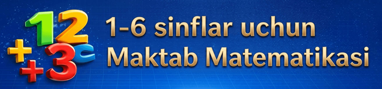 Matematikani 0 dan o'rganish